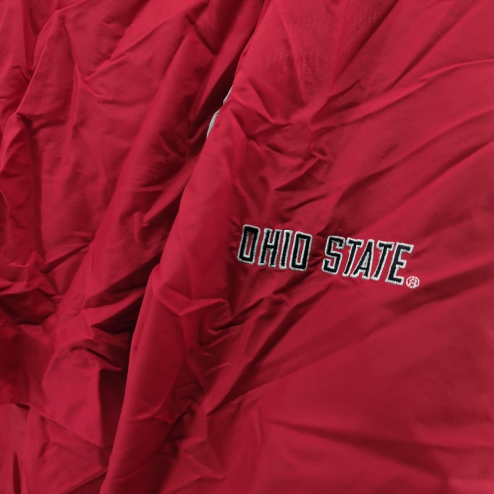 Vintage Ohio State Buckeyes Jacket XL‎ Nike Pullover Windbreaker Center Swoosh - Picture 5 of 15